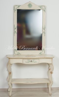 OC287 Consol Laccata Decori Legno Massello 14